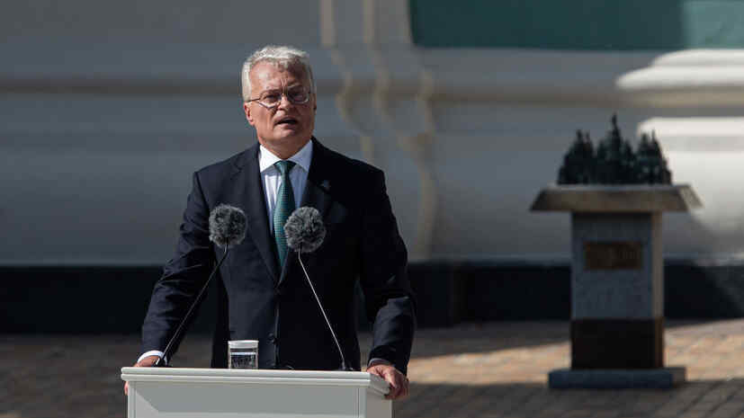Lithuanian president: conflict in Israel should not distract from the situation in Ukraine