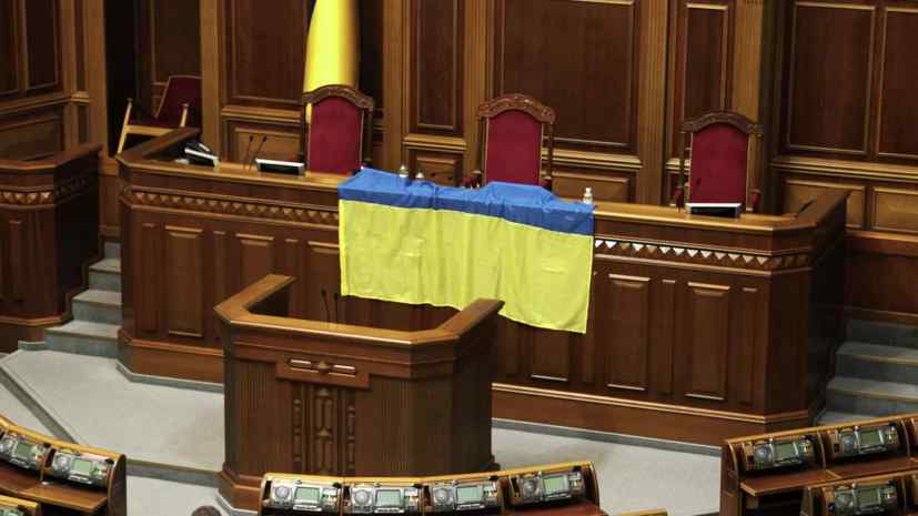 Rada says parliamentary crisis over amendments to the law on mobilisation