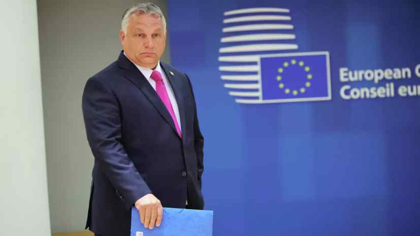 Orban said time is on Russia's side in the conflict in Ukraine