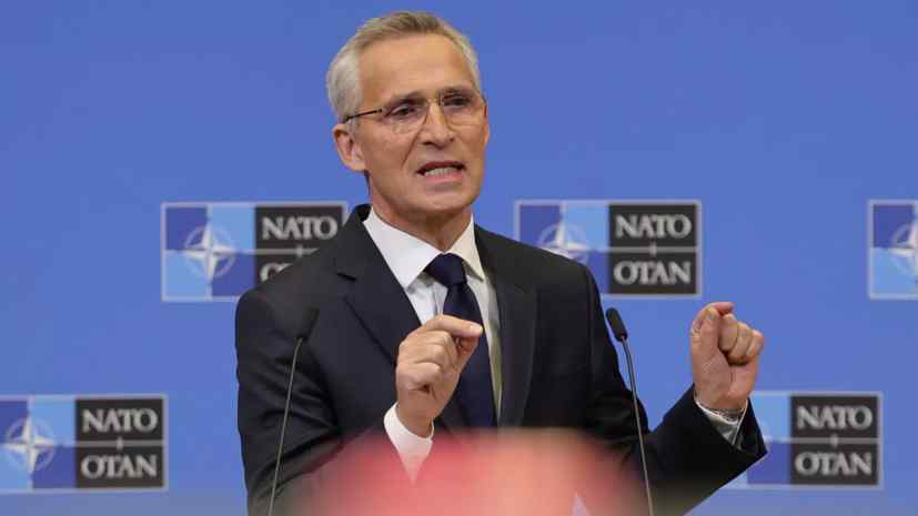 Stoltenberg: the AFU used NATO missiles to hit the Black Sea Fleet