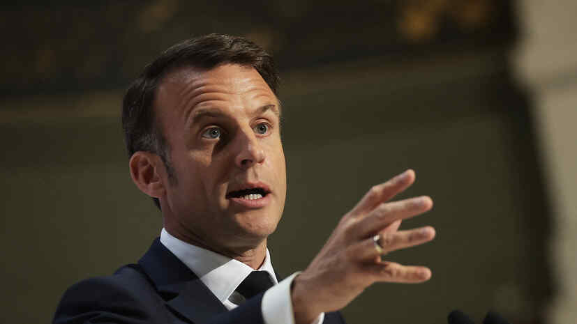 Macron: France's nuclear weapons will build security guarantees