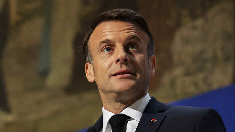 Macron: EU must have partnerships with third countries, not be a vassal of the US