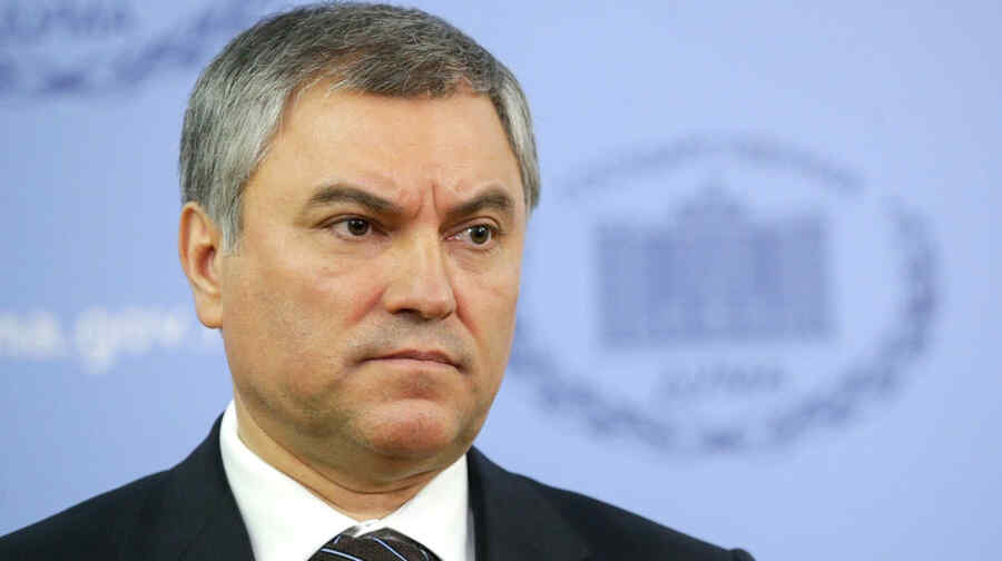 Volodin said the importance of preserving sovereignty by the countries of Europe