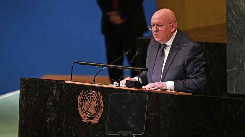 Nebenzya: Russia in UNSC will soon return to the issue of sanctions against Israel
