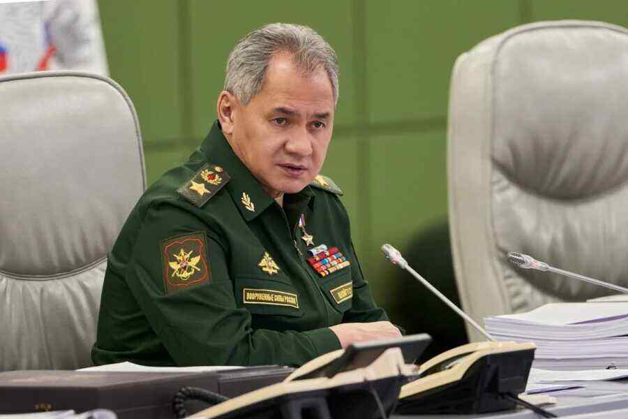 Shoigu accused the US of prolonging the conflict in Ukraine