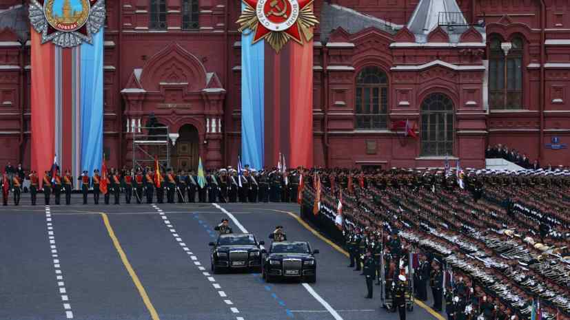 A parade in honour of Victory Day has ended on Red Square